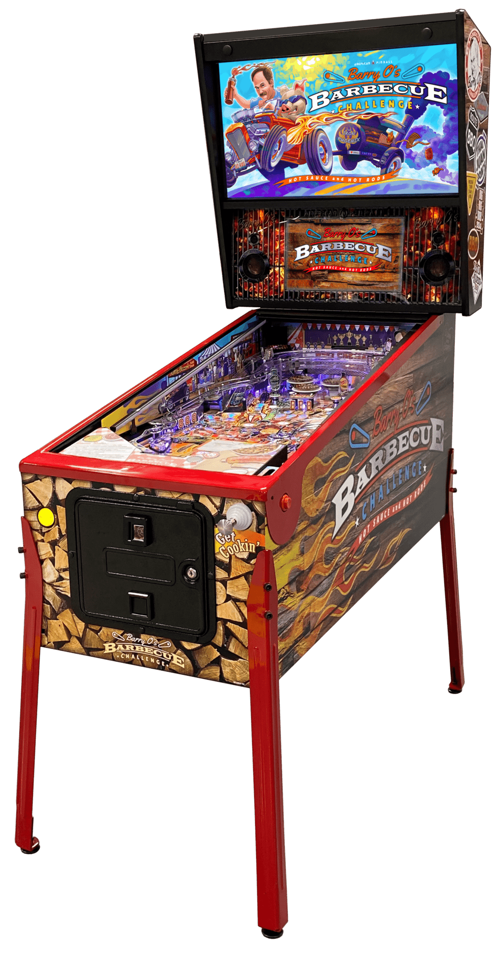 Barry O's Barbecue Challenge BBQ Limited Edition by American Pinball