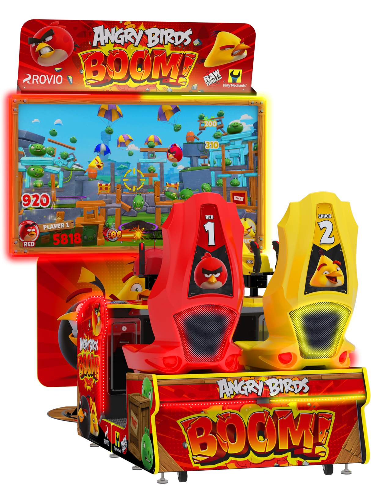 Angry Birds Boom Arcade Game