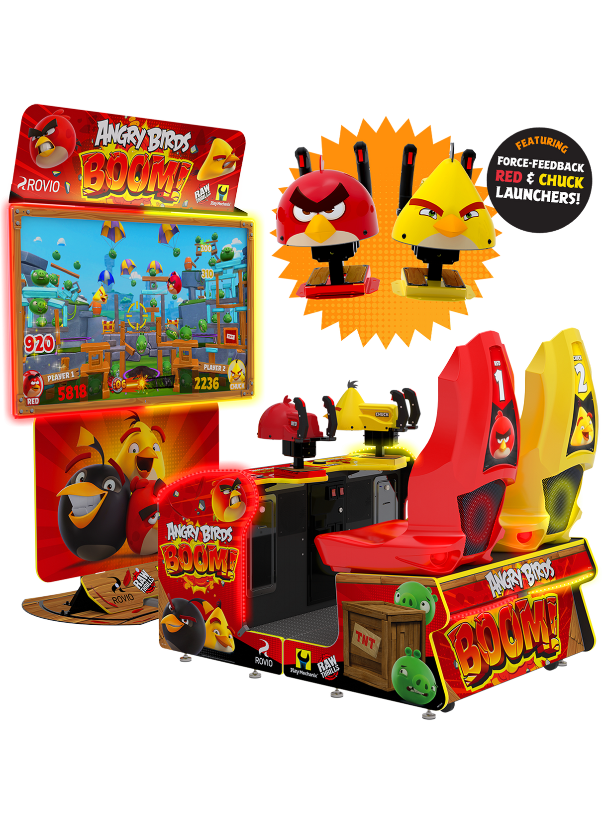 Angry Birds Boom Arcade Game