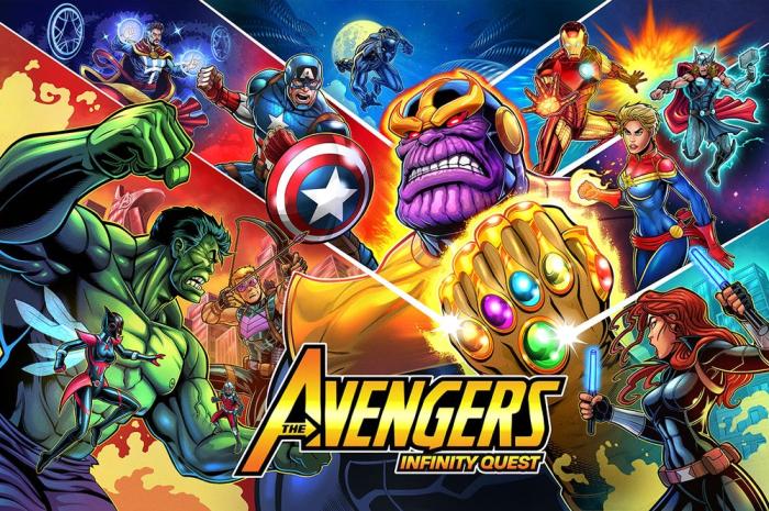 Avengers Infinity Quest Pro Translite by Stern Pinball