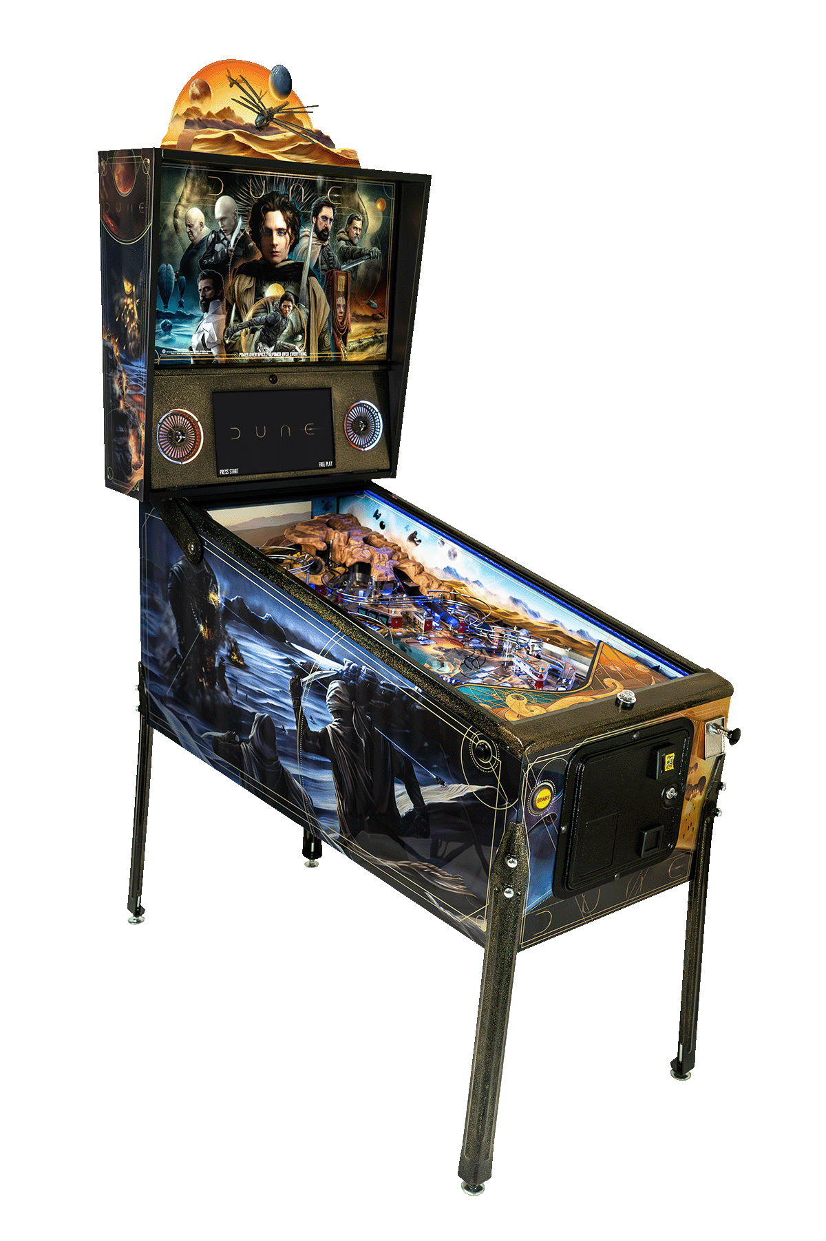 DUNE Pinball Machine by Barrels of Fun Pinball