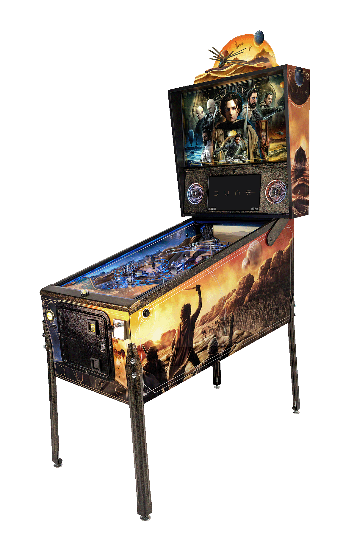 DUNE Pinball Machine by Barrels of Fun Pinball