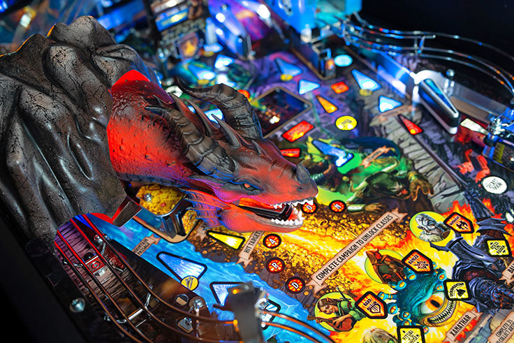 Dungeons and Dragons Pro Pinball By Stern-Stern Pinball-Pinball