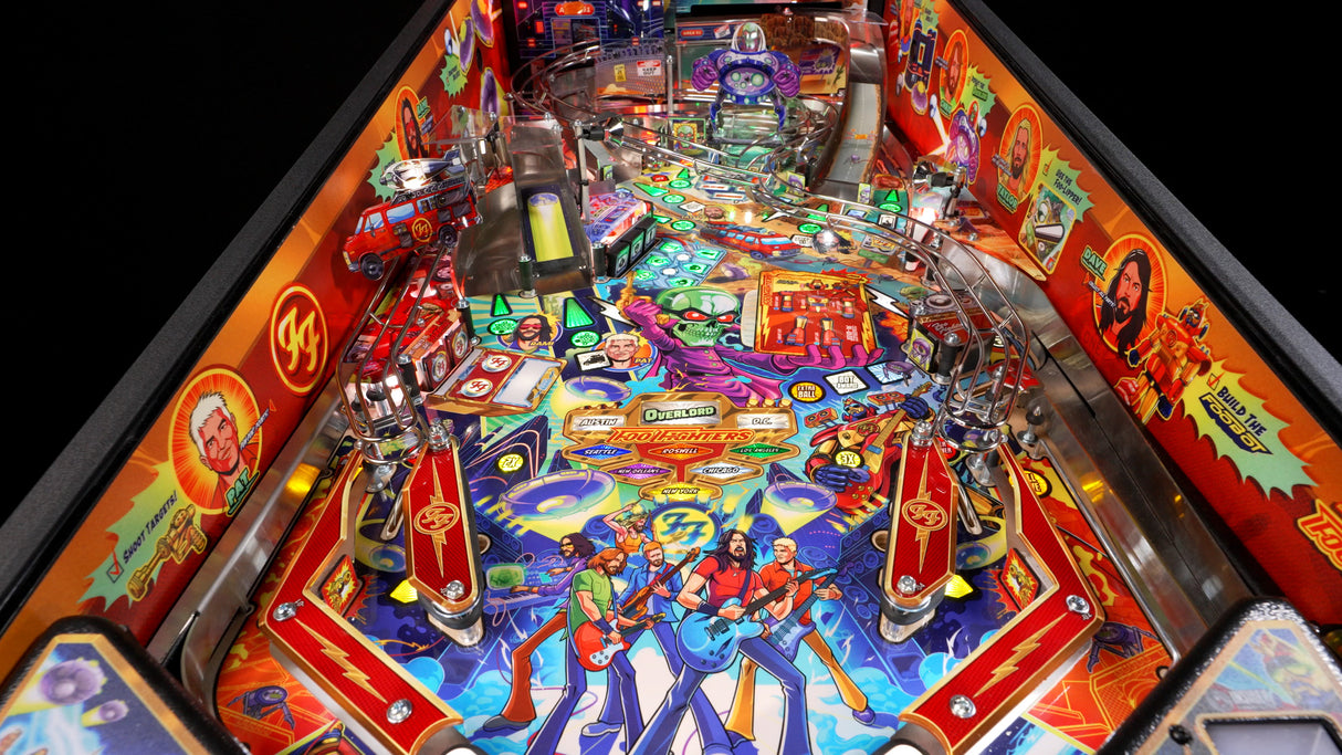 Foo Fighters Pro Inside Art Blades by Stern Pinball