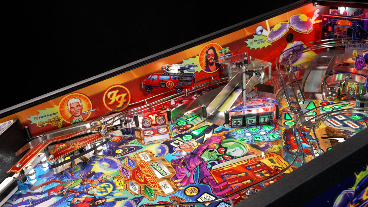 Foo Fighters Pro Inside Art Blades by Stern Pinball