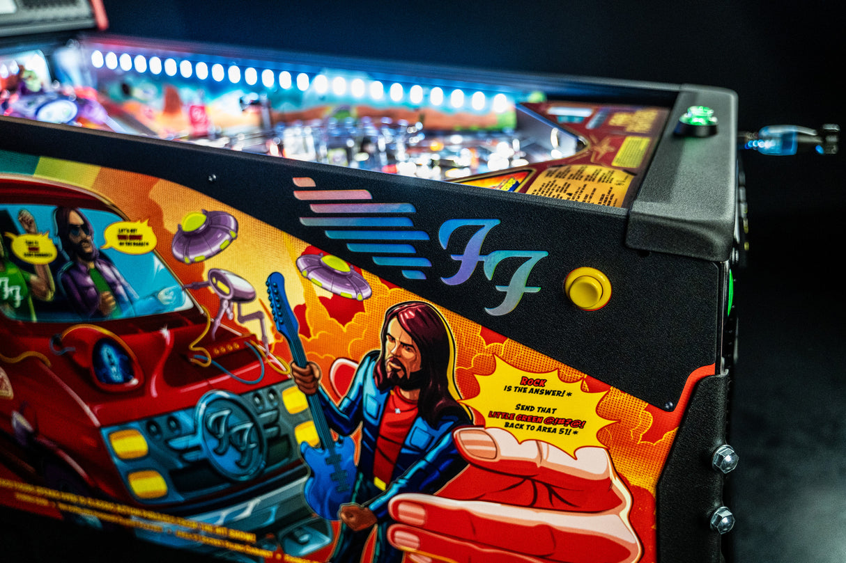 Foo Fighters Side Armor by Stern Pinball