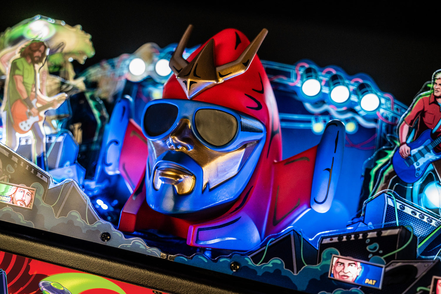 Foo Fighters FooBot Topper by Stern Pinball