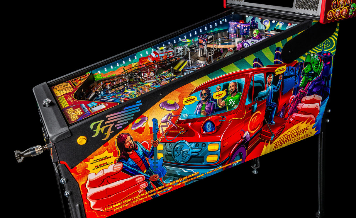 Foo Fighters Side Armor by Stern Pinball