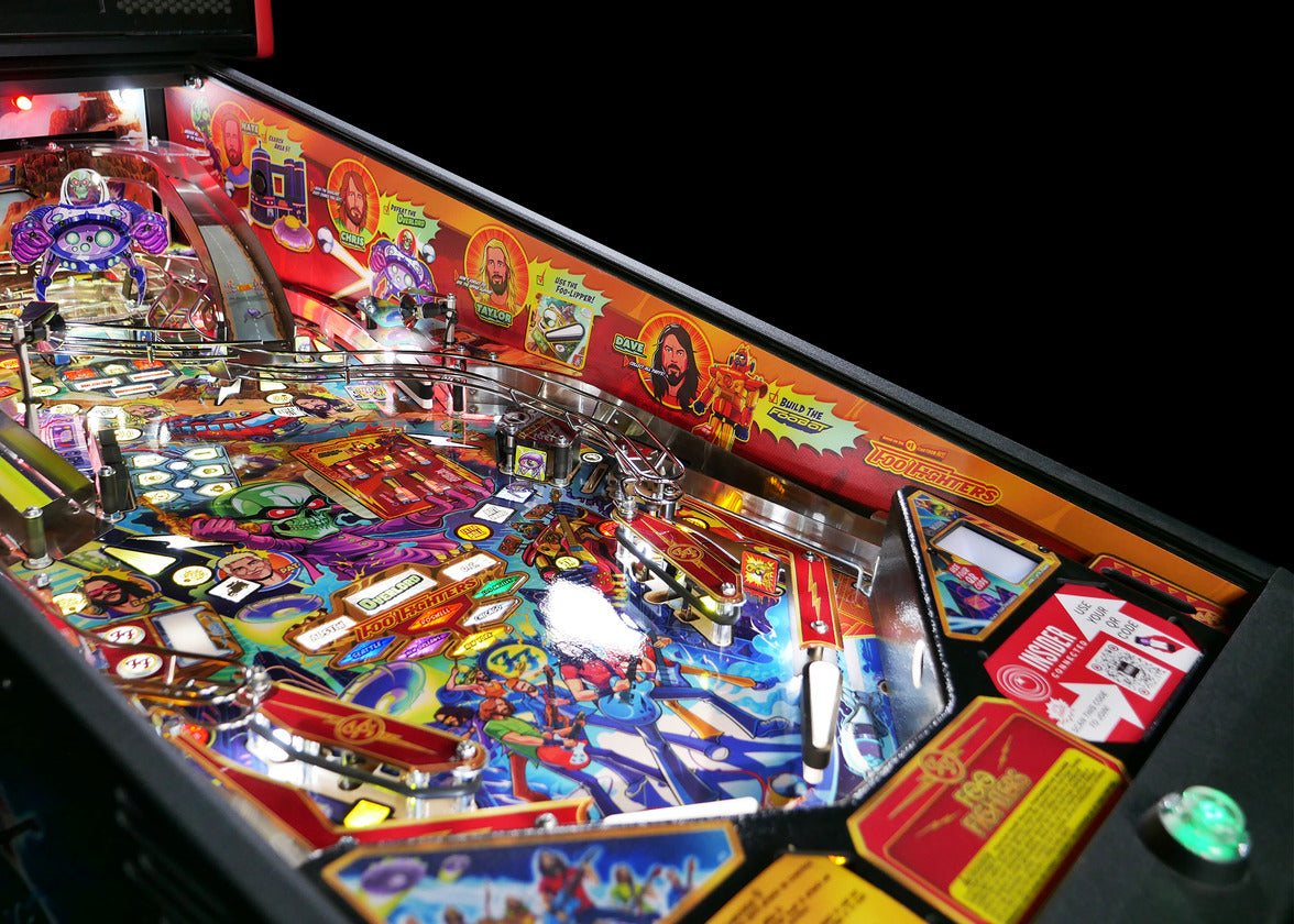 Foo Fighters Pro Inside Art Blades by Stern Pinball