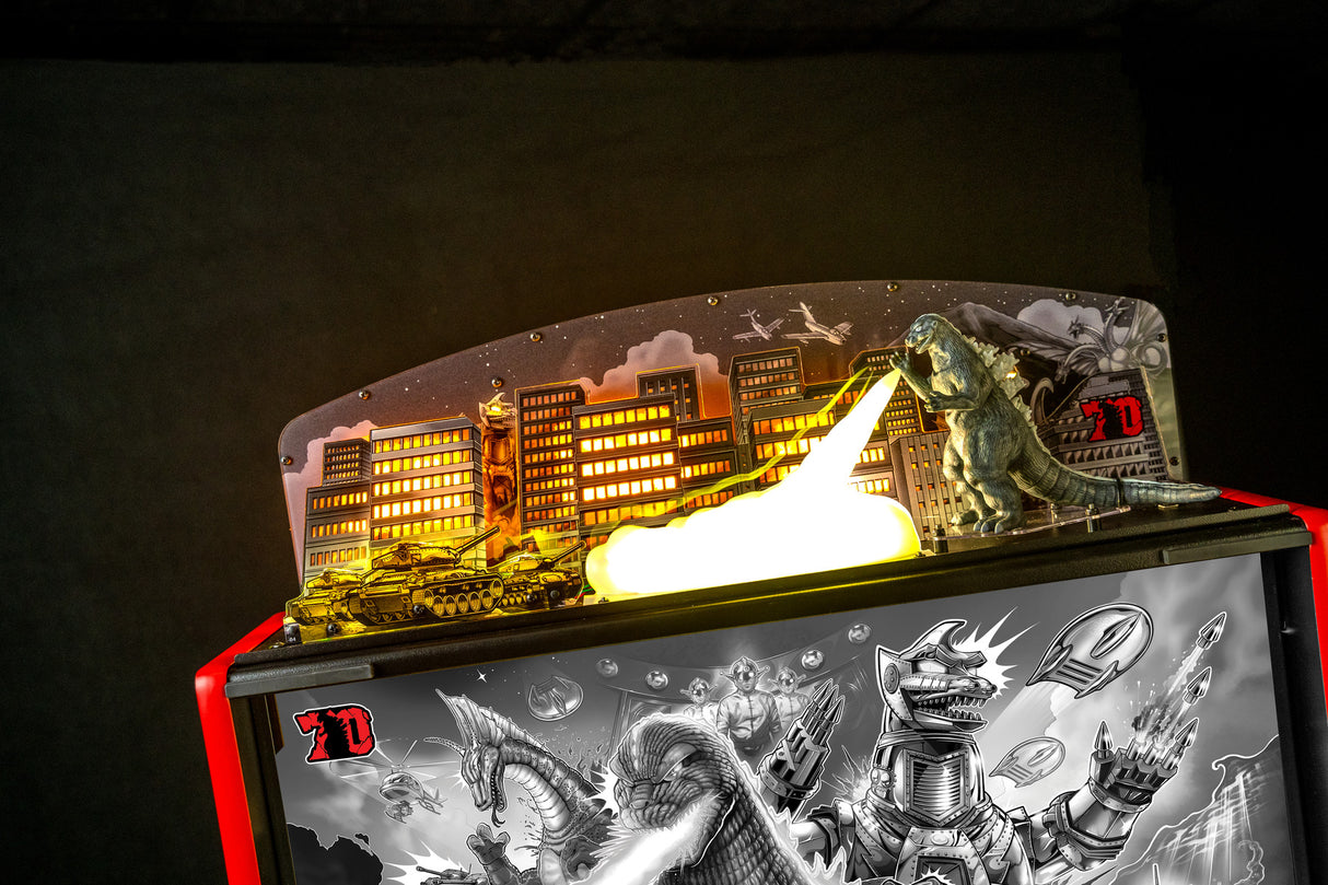 Godzilla 70th Anniversary Topper by Stern Pinball