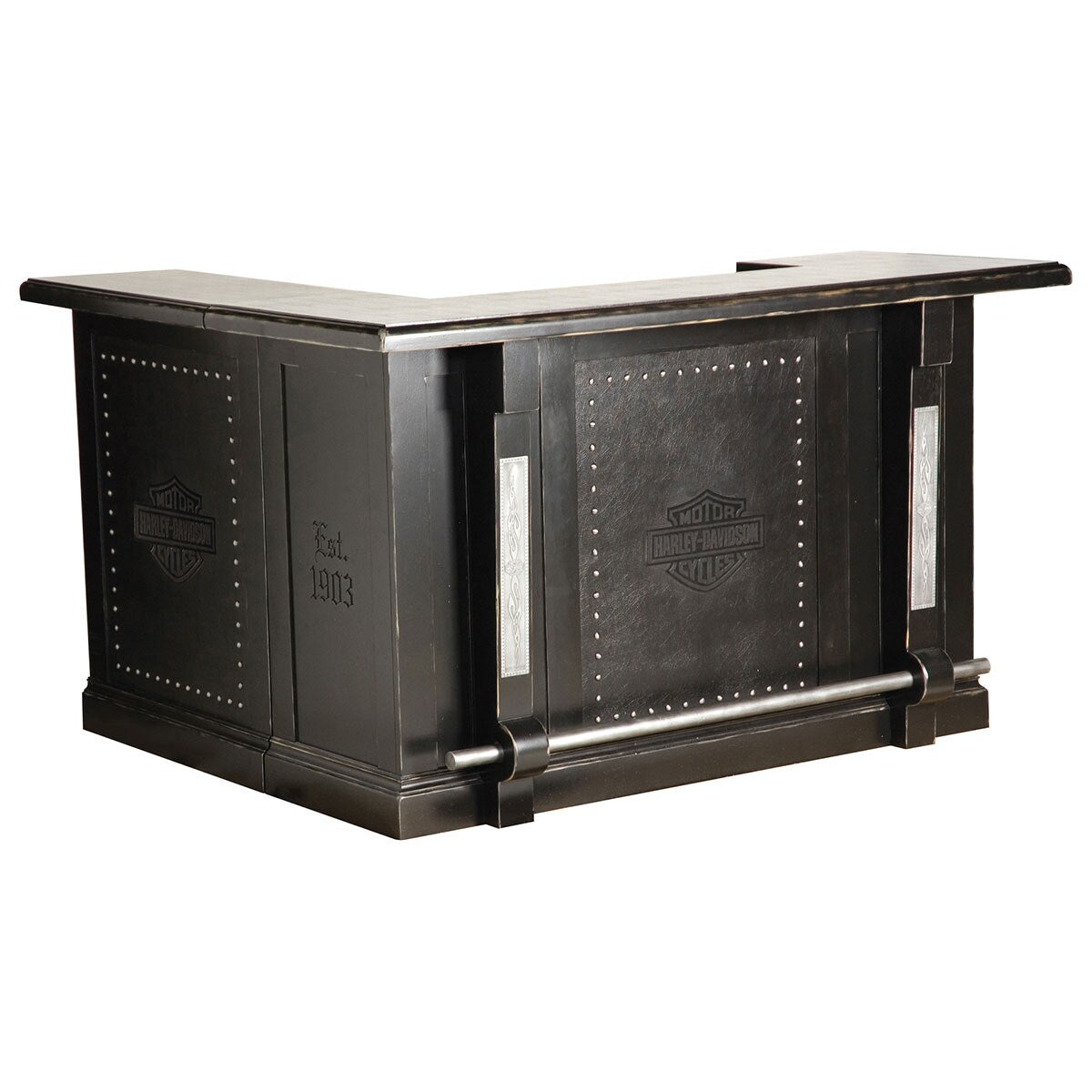 Harley-Davidson Bar & Shield Flames Bar