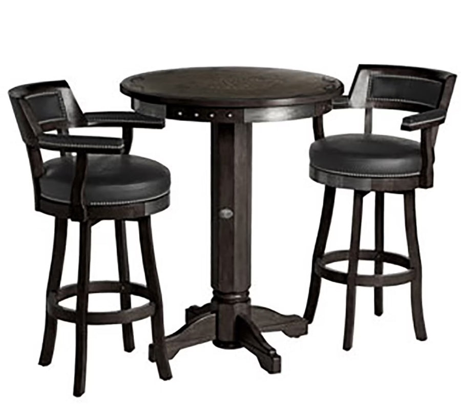 Harley-Davidson Bar & Shield Flames Pub Table & Stools