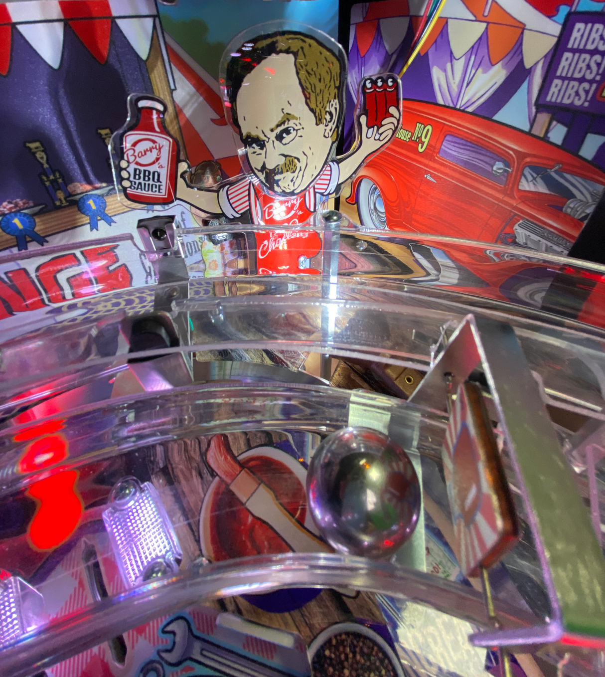 Barry O's Barbecue Challenge BBQ Limited Edition by American Pinball