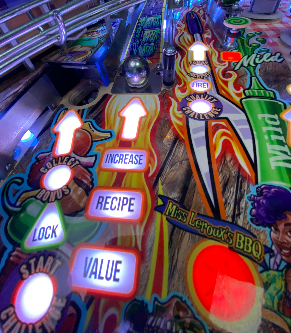 Barry O's Barbecue Challenge BBQ Limited Edition by American Pinball