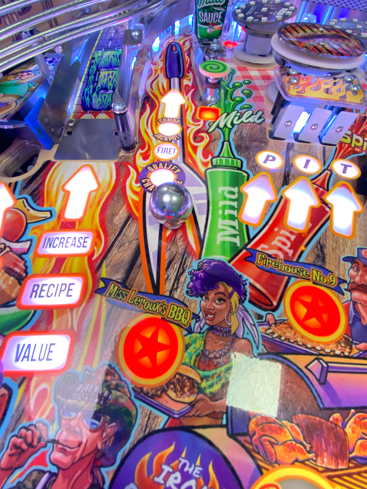 Barry O's Barbecue Challenge BBQ Limited Edition by American Pinball