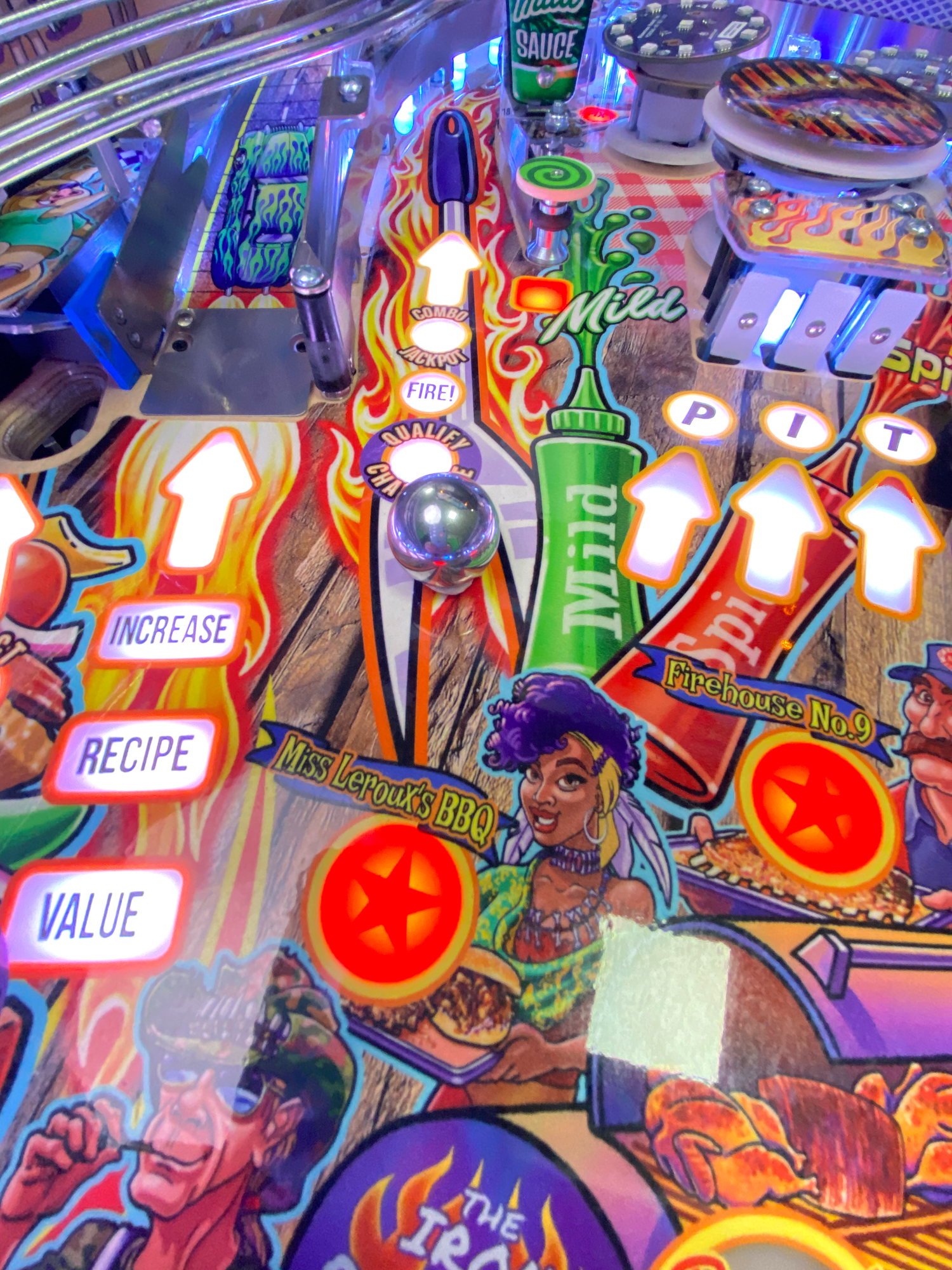 Barry O's Barbecue Challenge BBQ Limited Edition by American Pinball