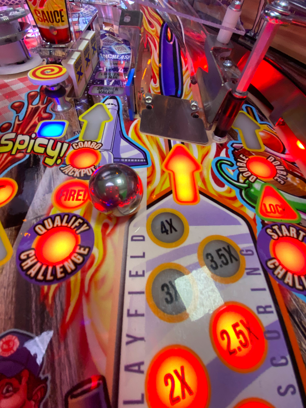 Barry O's Barbecue Challenge BBQ Limited Edition by American Pinball