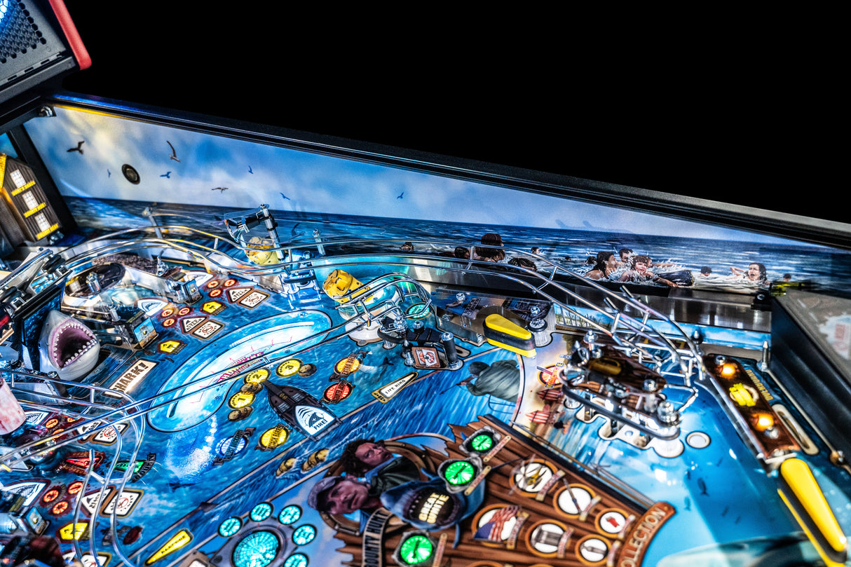 JAWS Inside Art Blades by Stern Pinball
