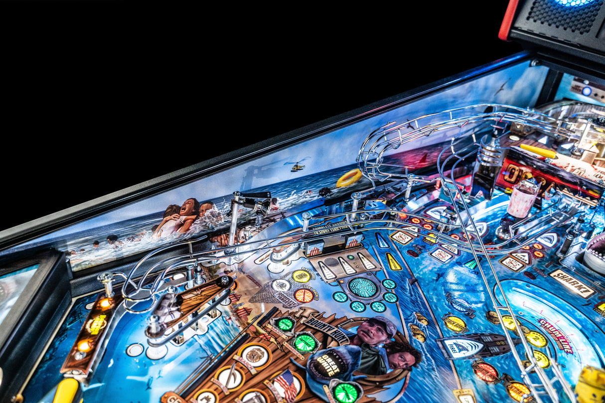 JAWS Inside Art Blades by Stern Pinball