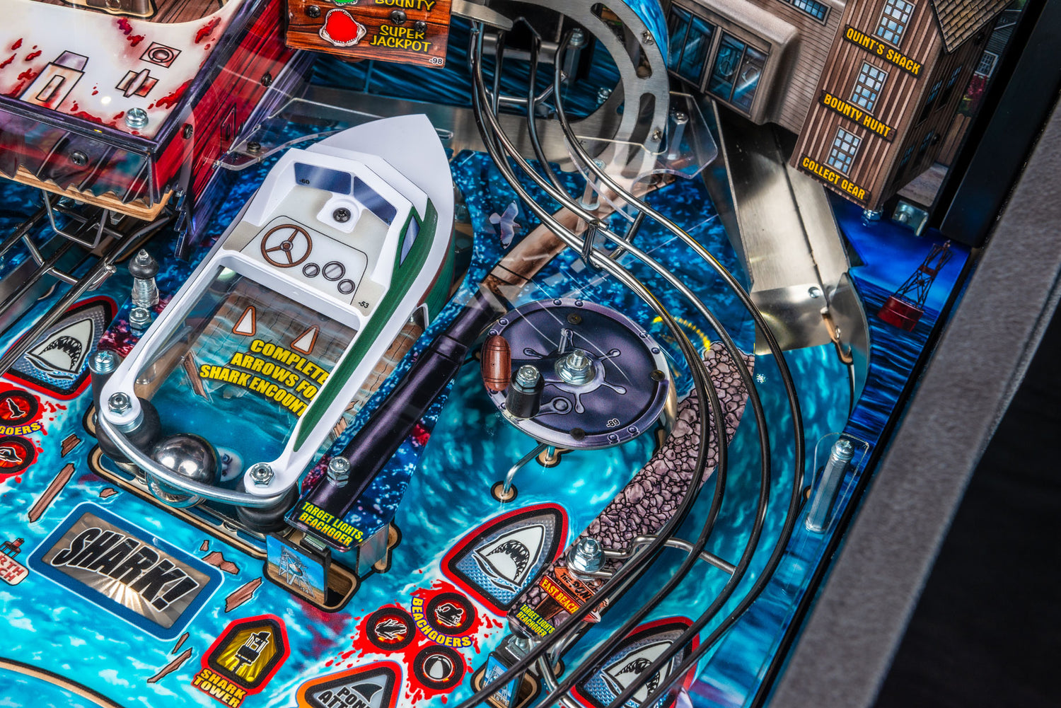 Jaws Premium Pinball By Stern