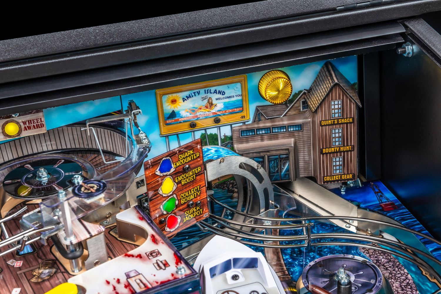 Jaws Premium Pinball By Stern