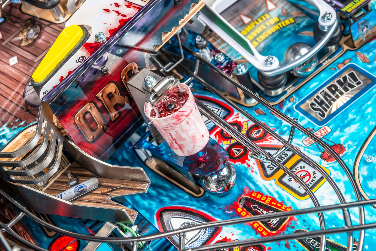 Jaws Premium Pinball By Stern