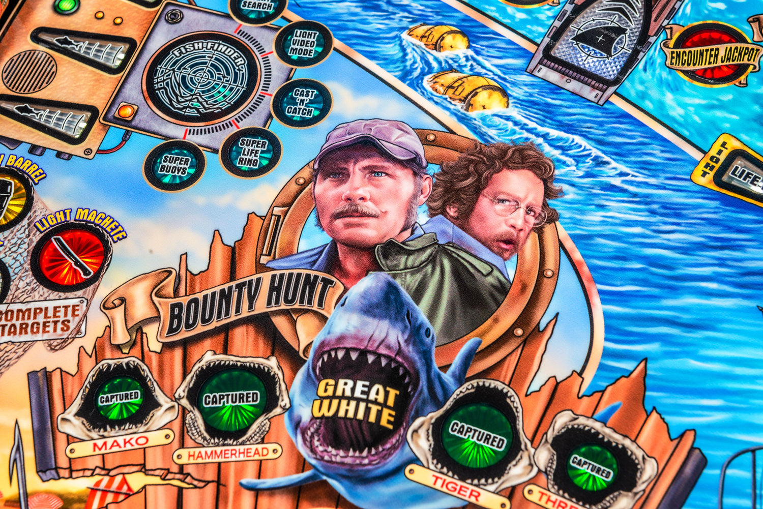 Jaws Premium Pinball By Stern