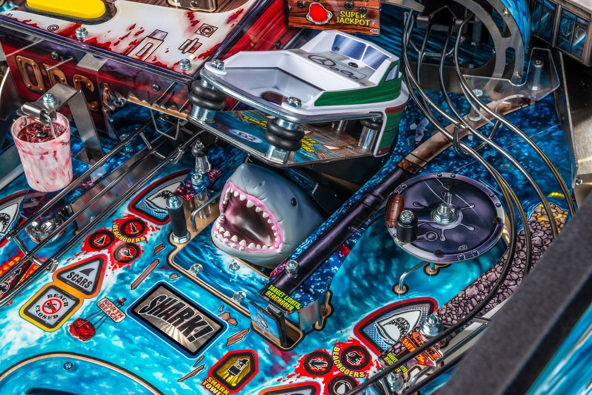 Jaws Premium Pinball By Stern