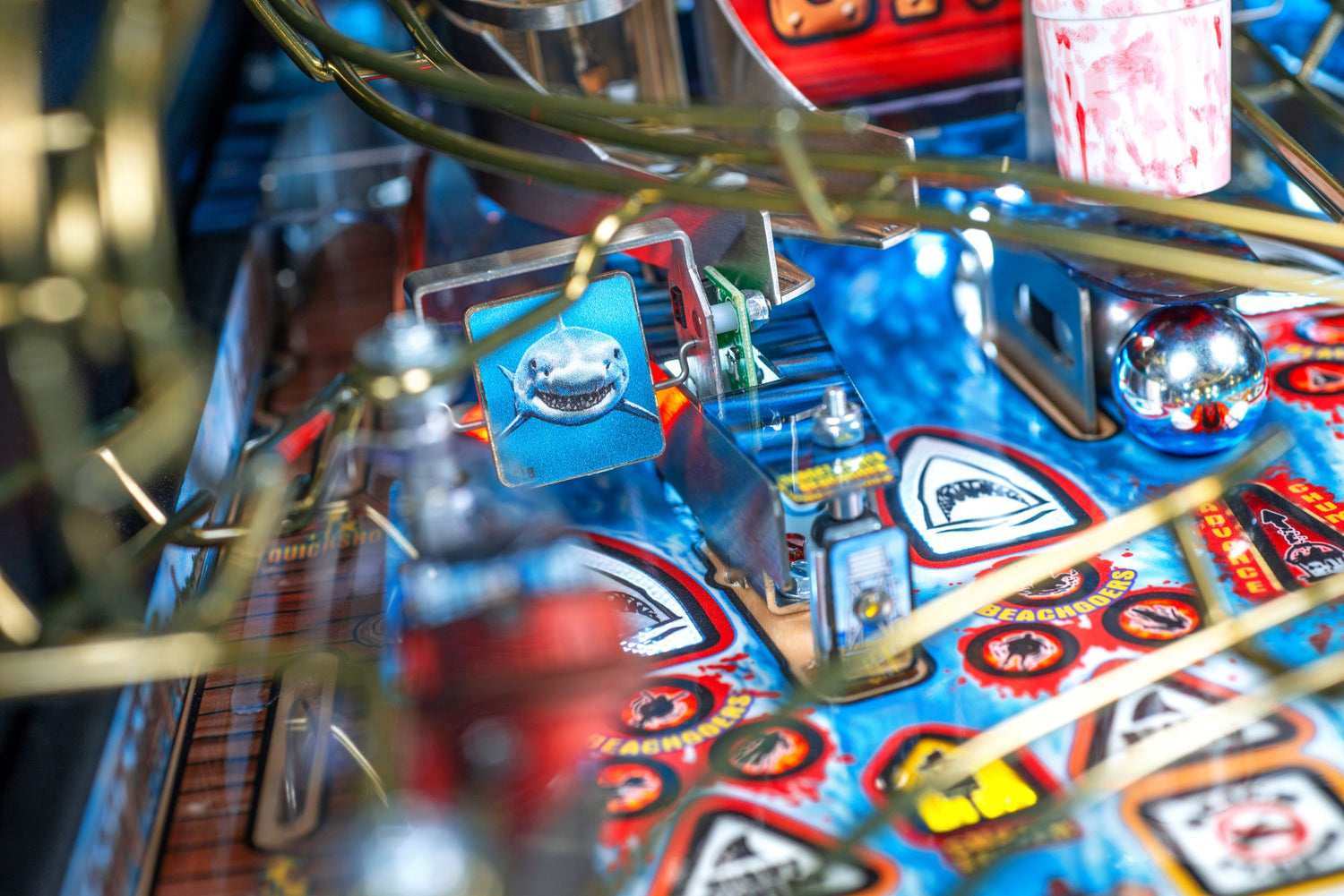 Jaws 50th Anniversary Edition Premium Pinball By Stern