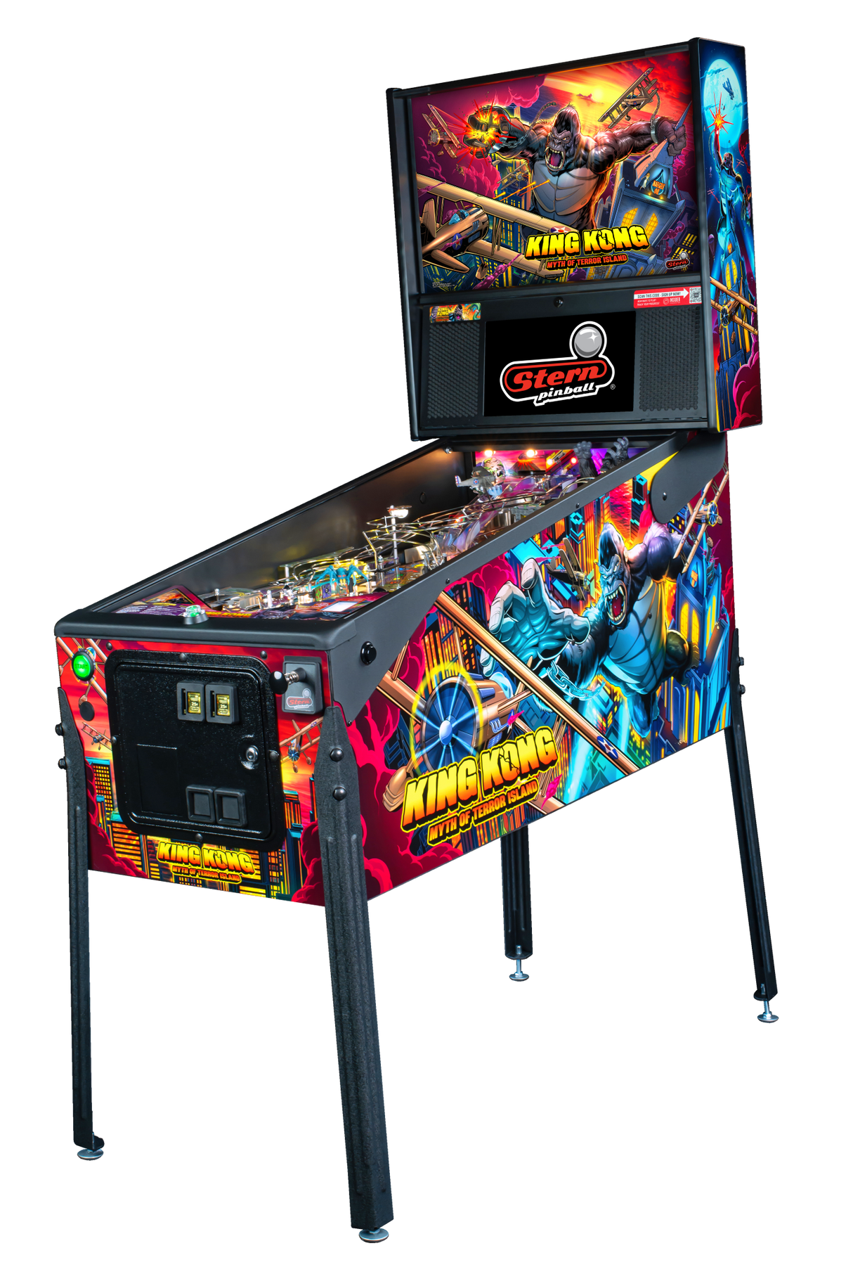 King Kong Premium Pinball Machine By Stern