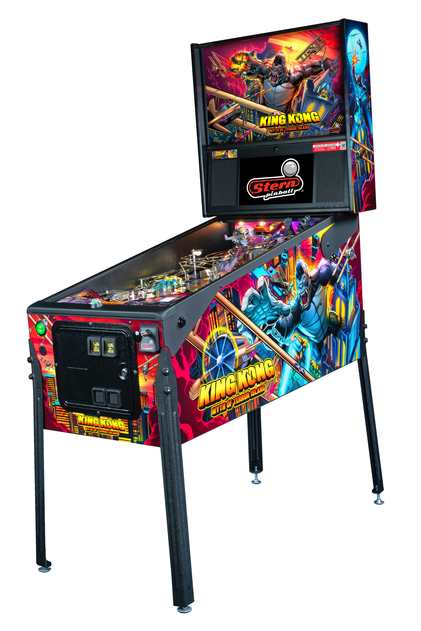 King Kong Premium Pinball Machine By Stern