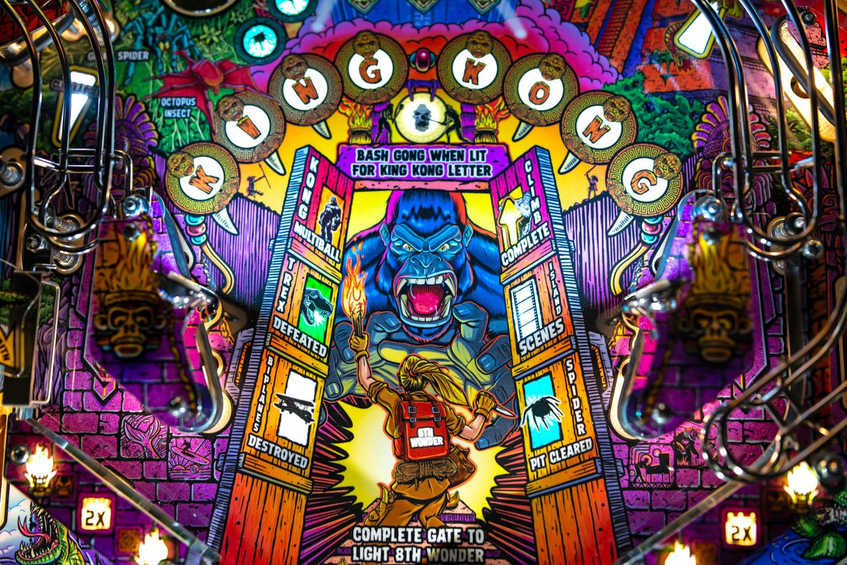 King Kong Pro Pinball Machine By Stern