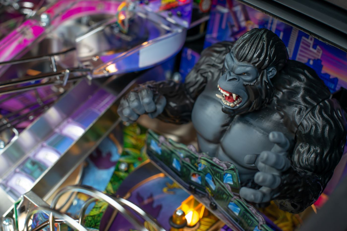 King Kong Pro Pinball Machine By Stern