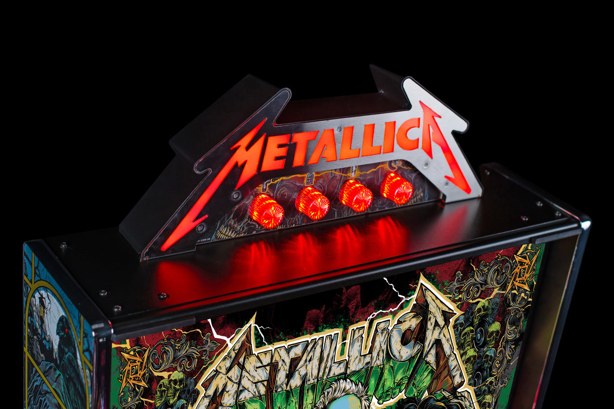 Metallica Remastered Topper by Stern Pinball-Stern Pinball-Pinball Topper