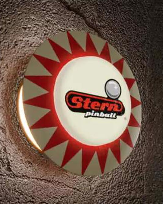 Pinball Pop Bumper Light Sign by Stern Pinball
