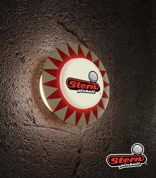 Pinball Pop Bumper Light Sign by Stern Pinball