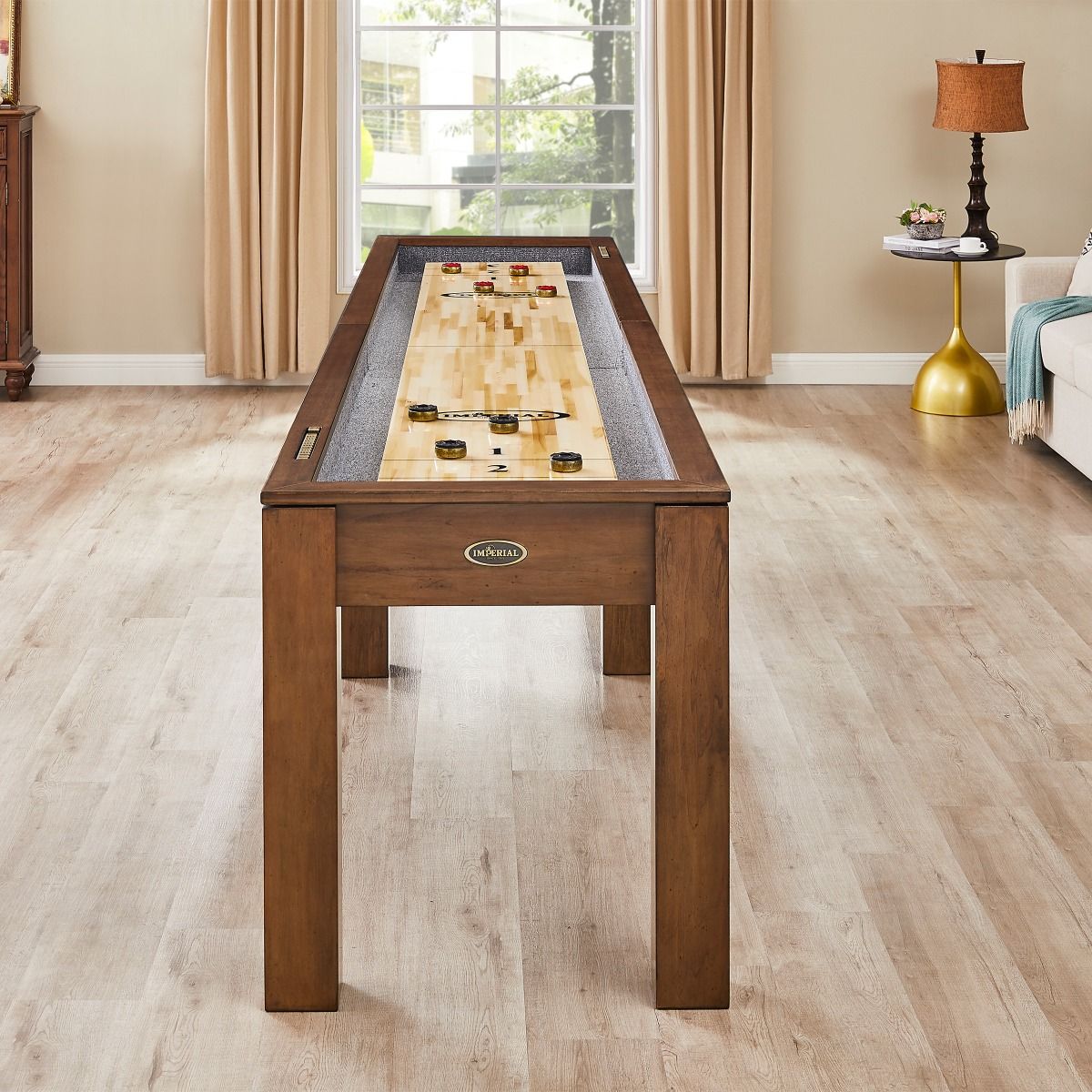 Rustic Farmhouse Shuffleboard table 12 foot