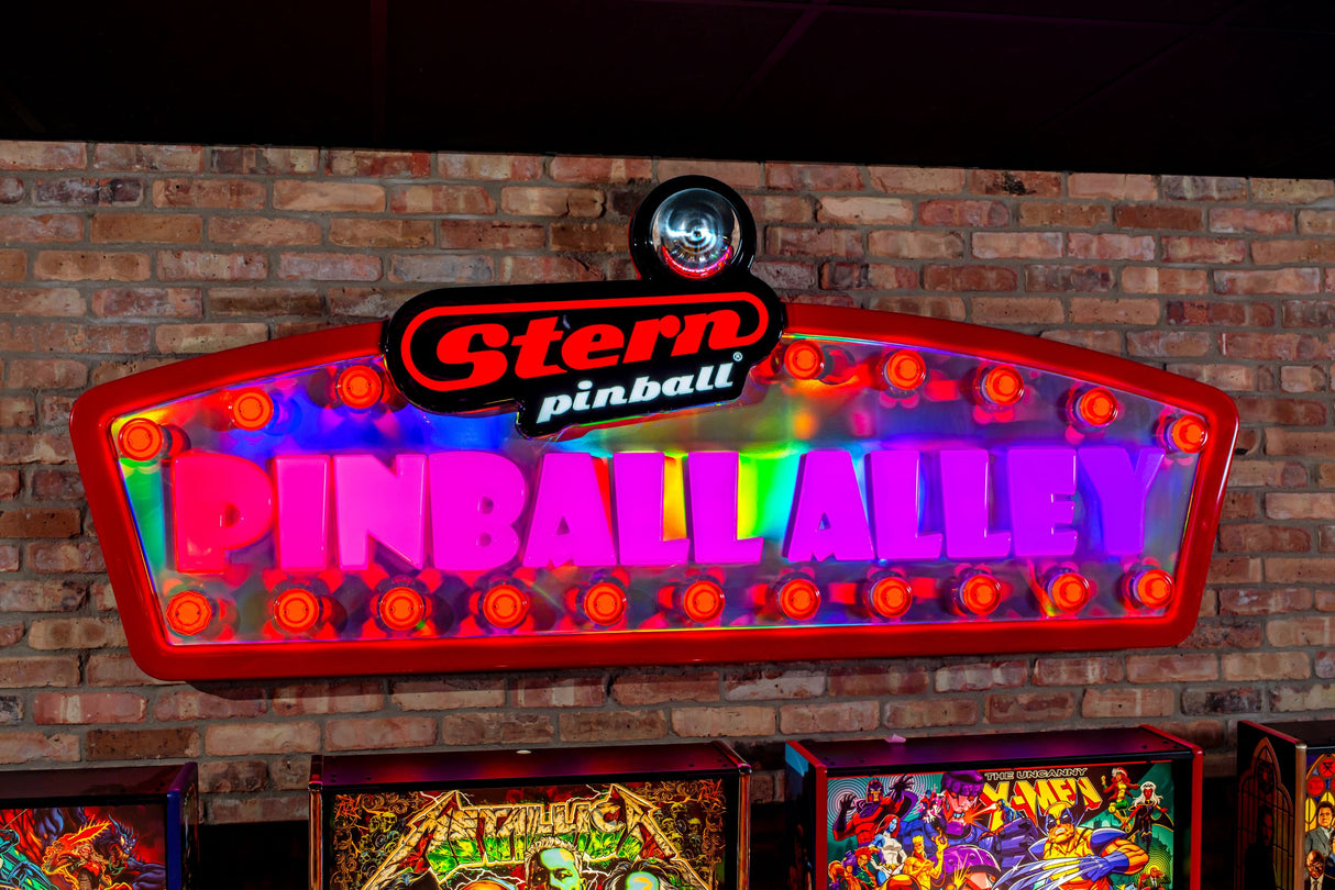 Stern Original Pinball Alley Sign by Stern Pinball