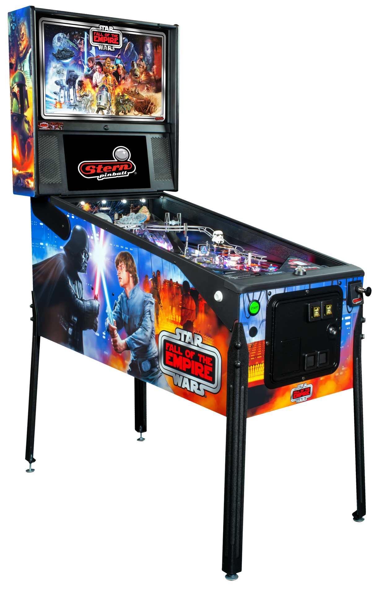 Star Wars Fall Of The Empire Premium Pinball Machine By Stern