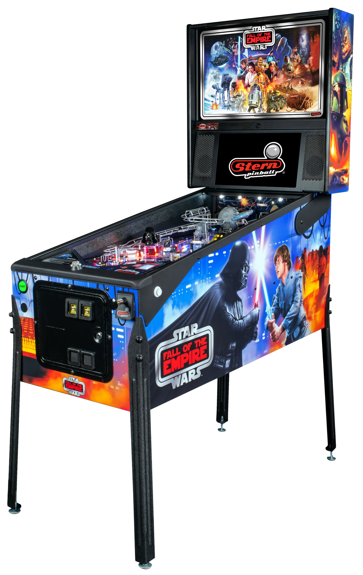 Star Wars Fall Of The Empire Premium Pinball Machine By Stern
