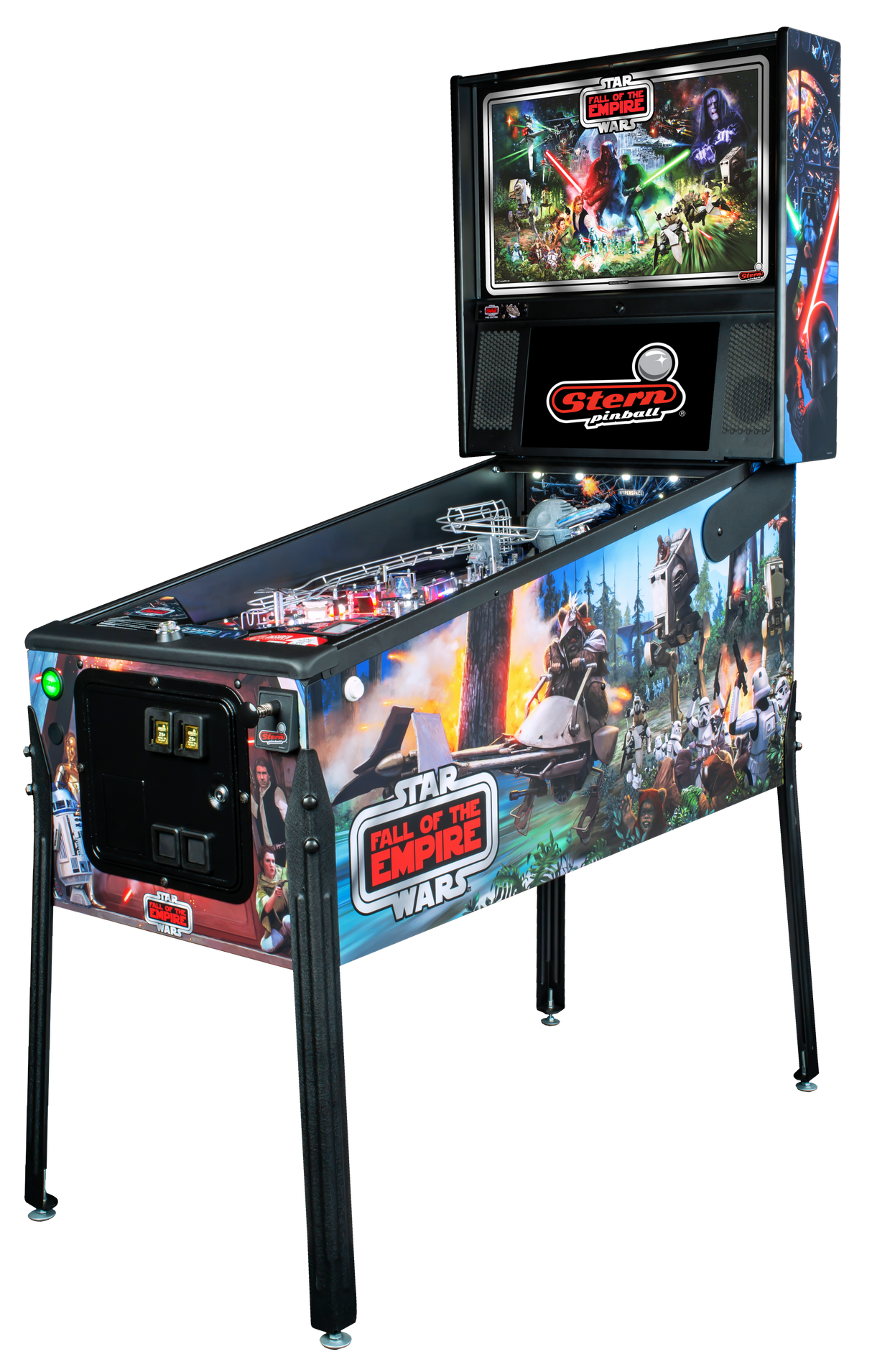 Star Wars Fall of the Empire Pro Pinball Machine By Stern