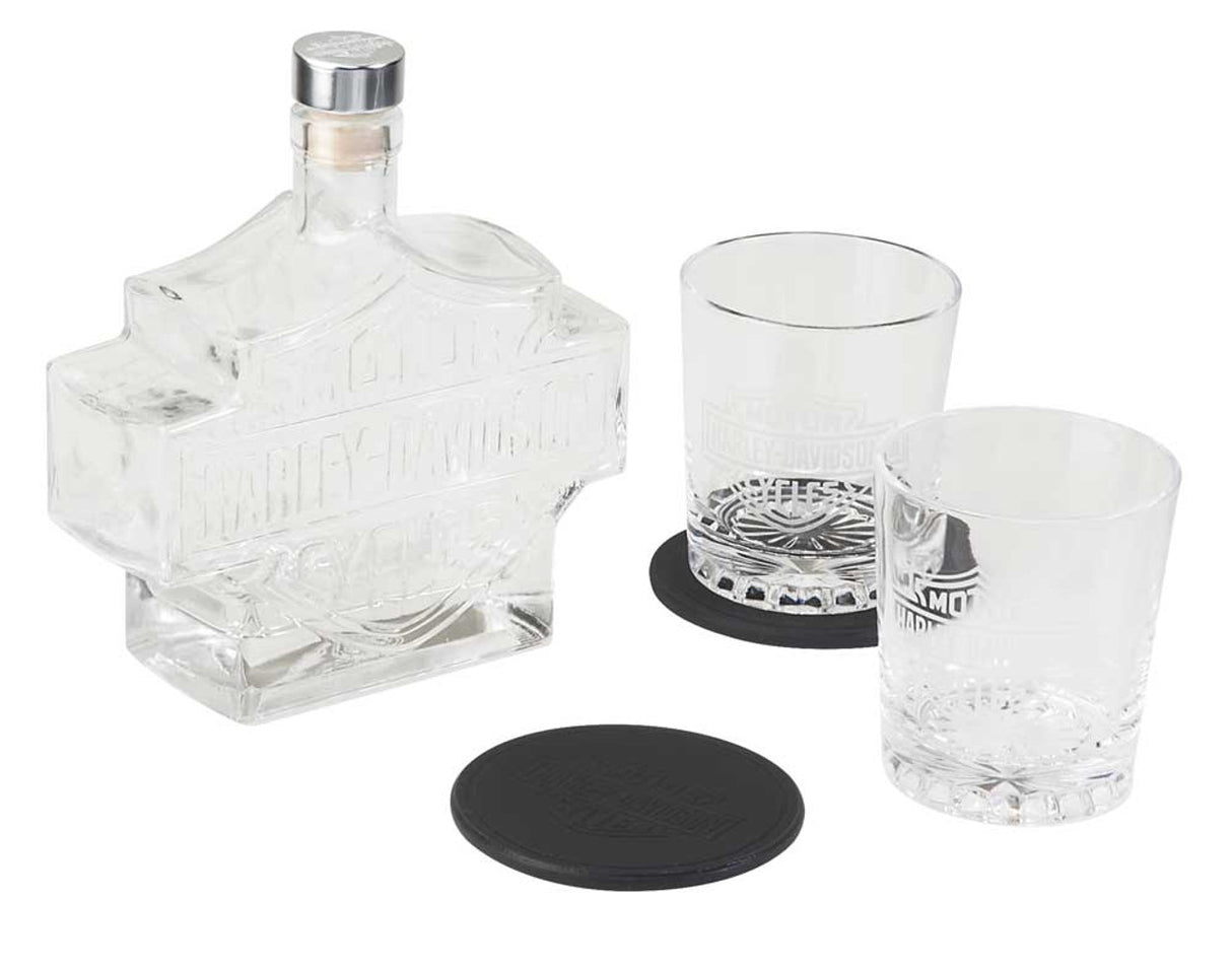 Harley-Davidson Bar & Shield Decanter Set
