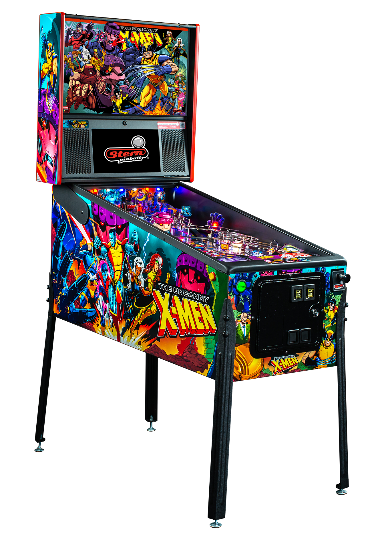 The Uncanny X-Men Pro Pinball By Stern