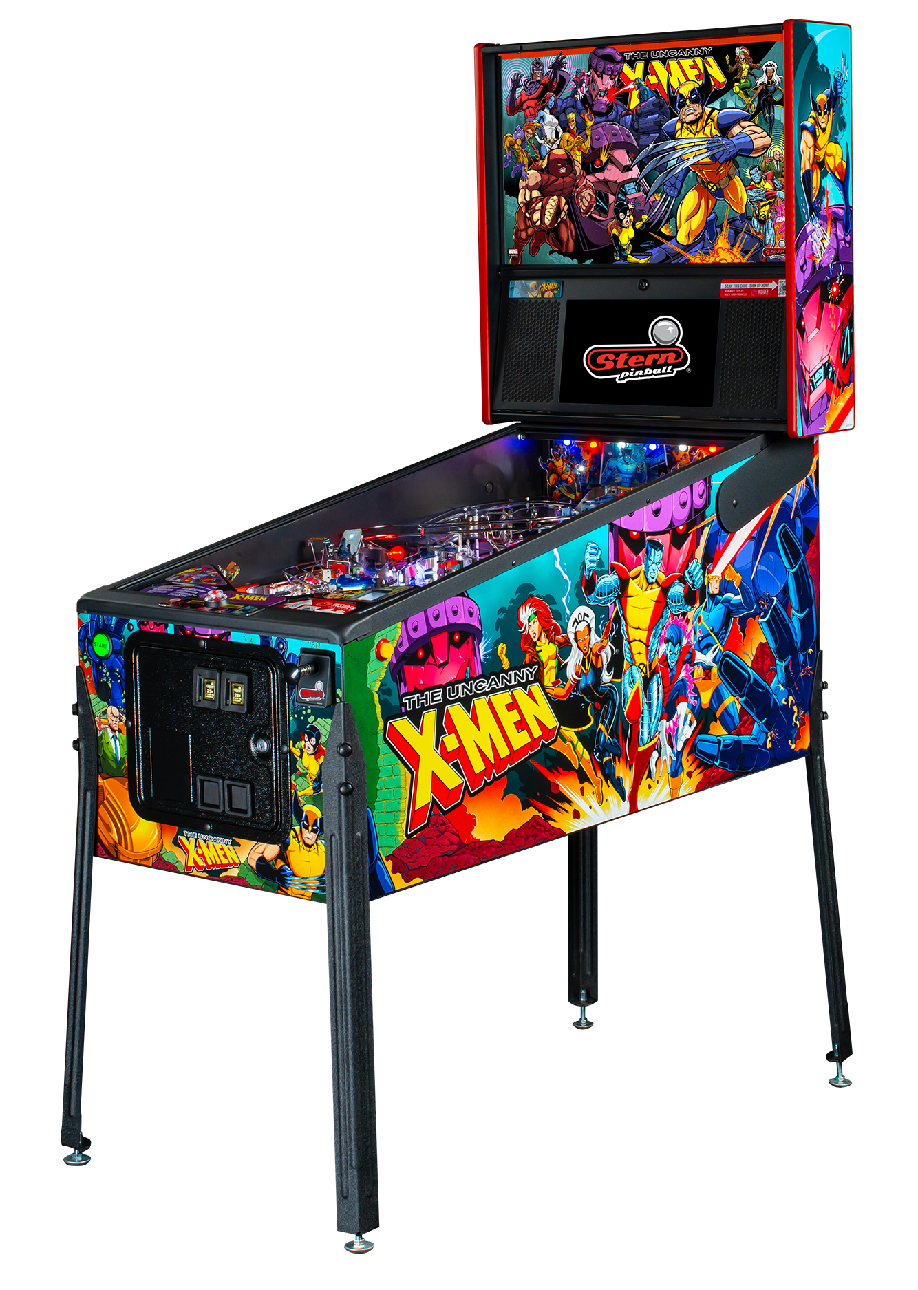 The Uncanny X-Men Pro Pinball By Stern