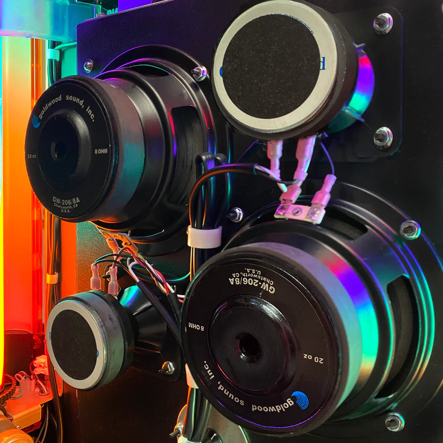 Rock-ola Bubbler Digital Jukebox Music Center Crystal Edition