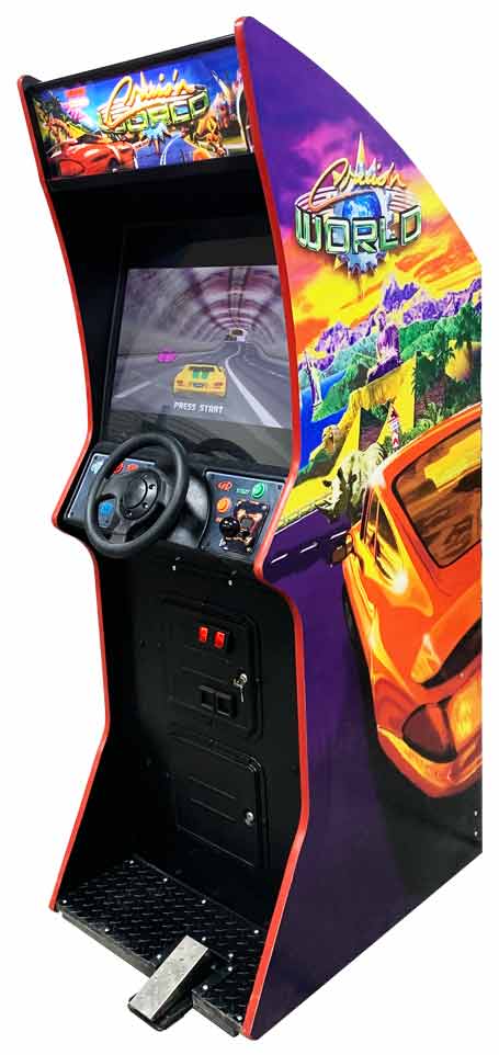 Cruis'n World Arcade Game Upright