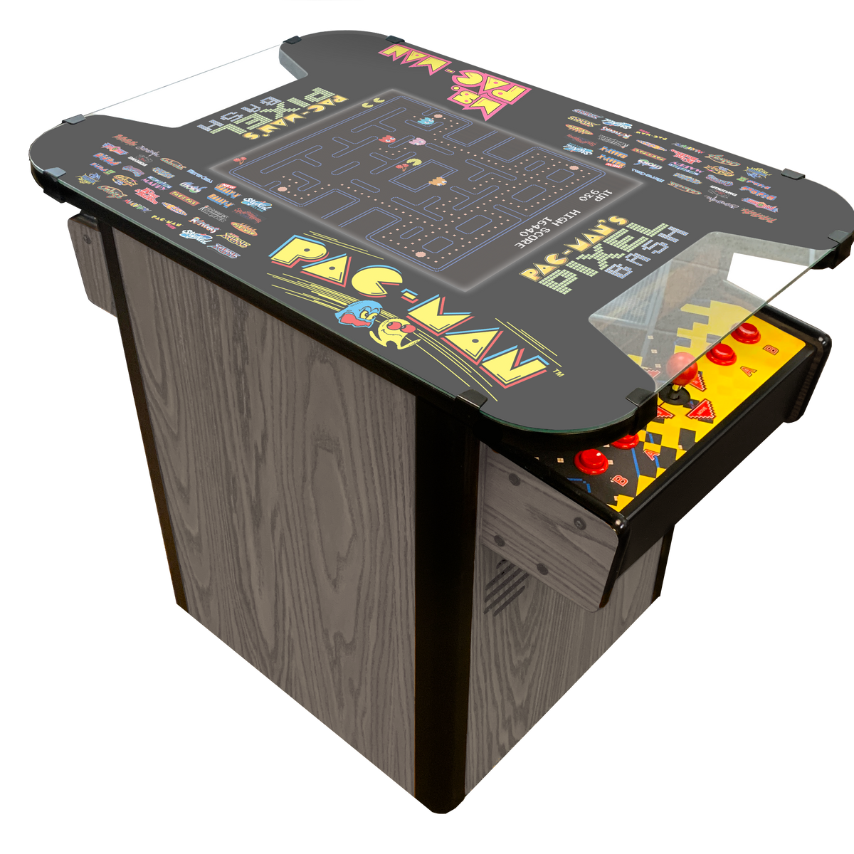Pacman’s Pixel Bash 32 Arcade Games Cocktail Table