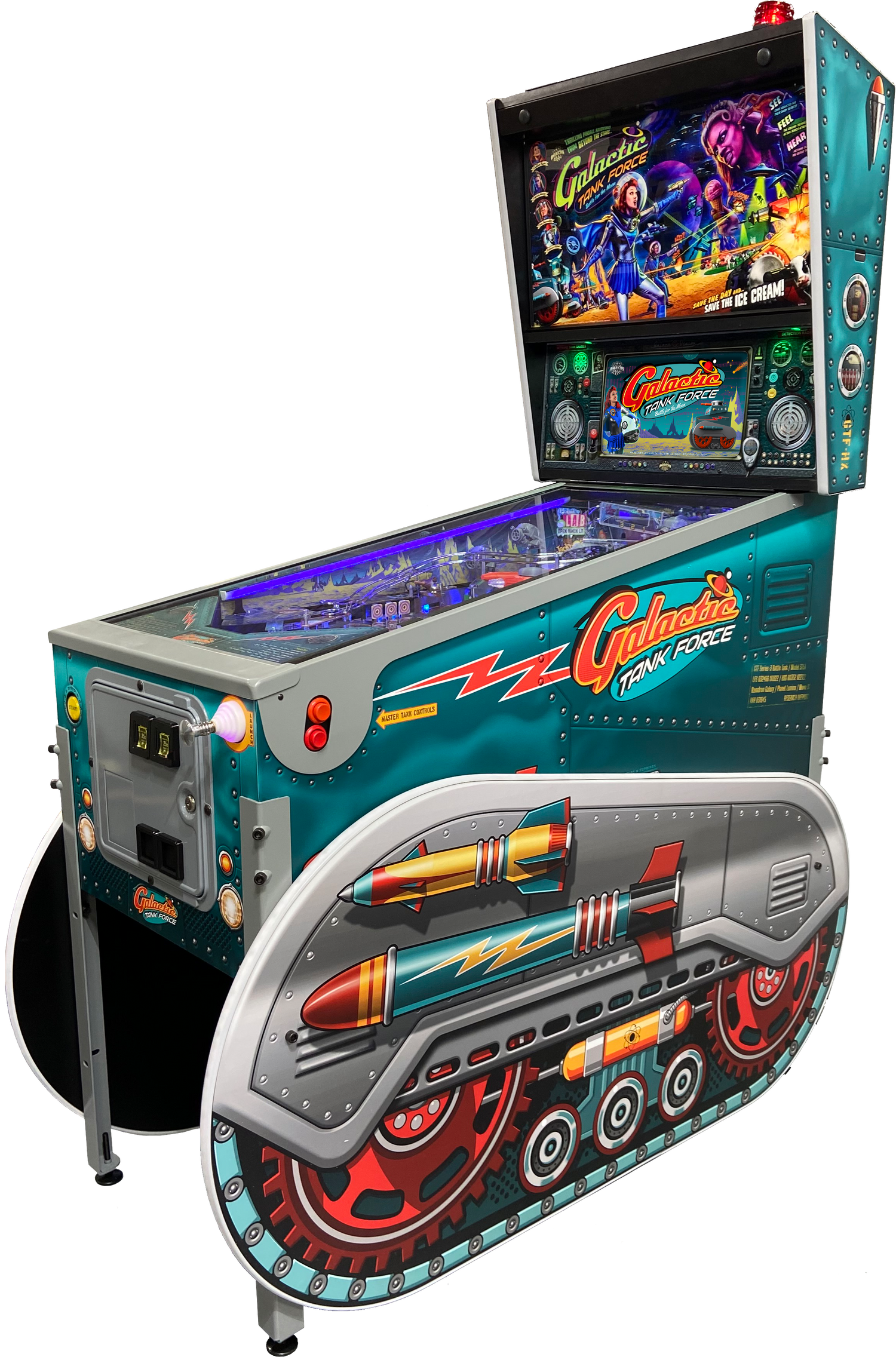 Galactic Tank Force Signature Edition by American Pinball