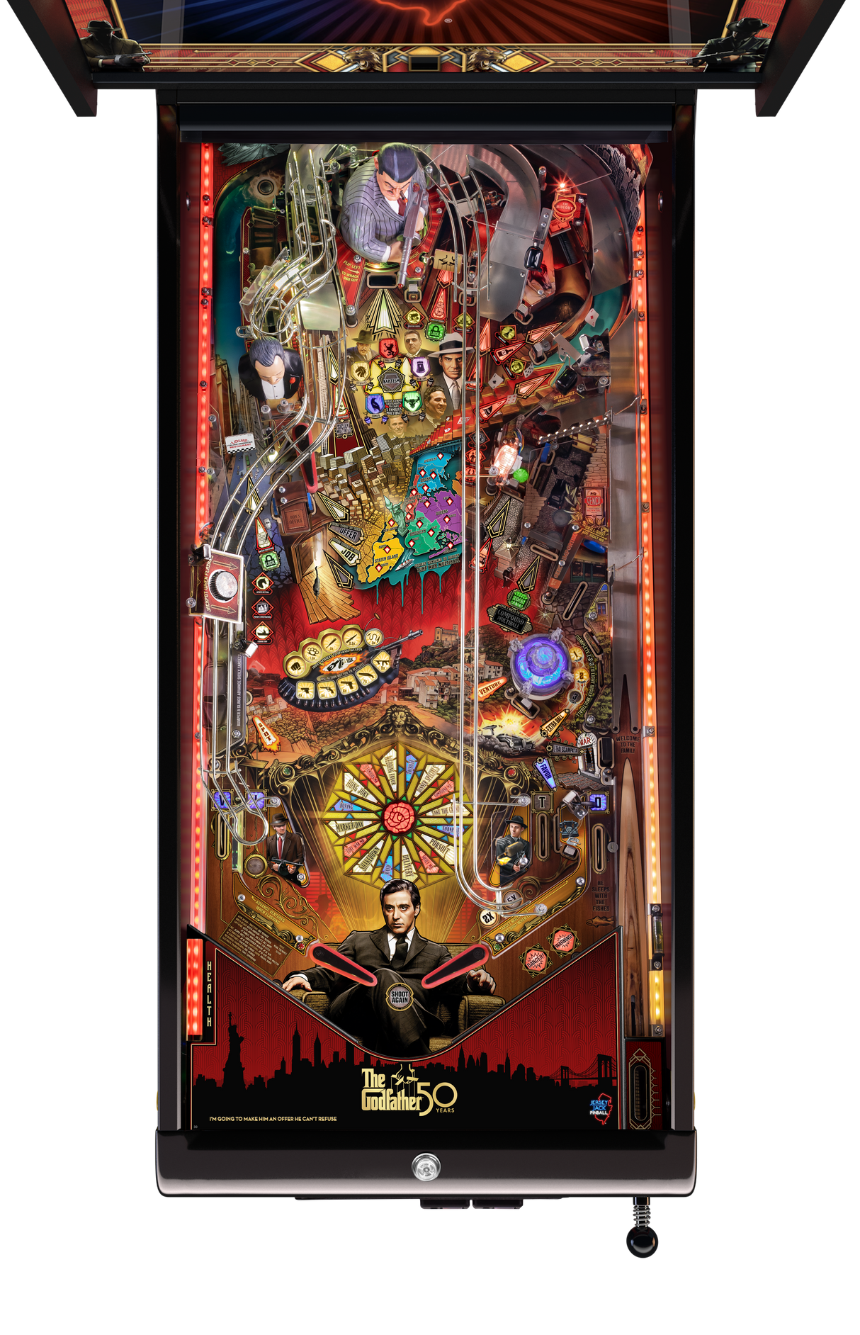 The Godfather Pinball LE By Jersey Jack Pinball