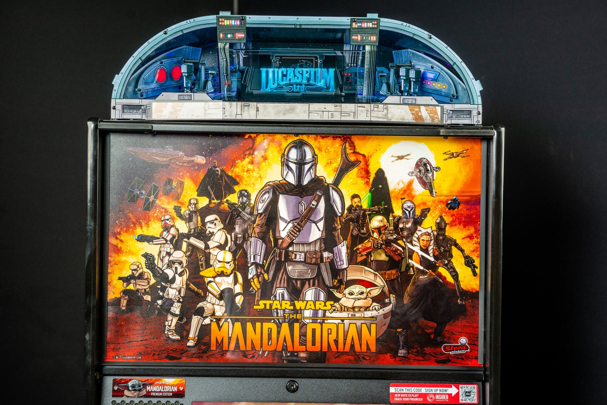 Mandalorian Pinball Topper by Stern Pinball